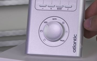 Setting comfort and night setback temperatures